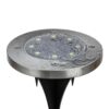 LAMPA OGRODOWA NAJAZDOWA SOLARNA 8 LED 4 SZT