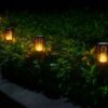 LAMPA OGRODOWA POCHODNIA SOLARNA JAK PŁOMIEŃ OGIEŃ