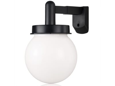 LAMPA OGRODOWA SOLARNA KULA KINKIET 12CM