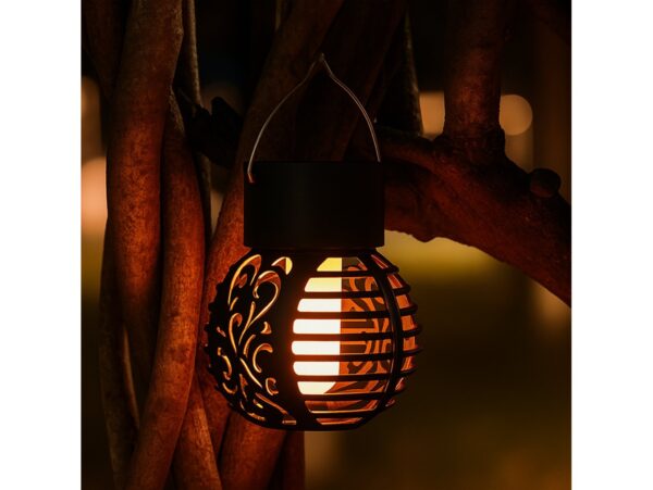 LAMPA OGRODOWA SOLARNA KULA WISZĄCA - 9x7 wzór 2