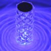 LAMPA ROSE DIAMOND DOTYKOWA +PILOT 22cm