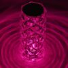 LAMPA ROSE DIAMOND DOTYKOWA +PILOT 22cm