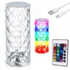LAMPA ROSE DIAMOND DOTYKOWA +PILOT 22cm