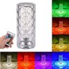 LAMPA ROSE DIAMOND DOTYKOWA +PILOT 22cm