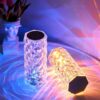 LAMPA ROSE DIAMOND DOTYKOWA +PILOT 22cm