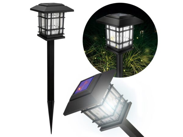 LAMPA SOLARNA LED LATARNIA 35cm 6SZT
