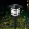 LAMPA SOLARNA LED LATARNIA 35cm 6SZT