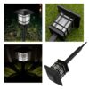 LAMPA SOLARNA LED LATARNIA 35cm 6SZT