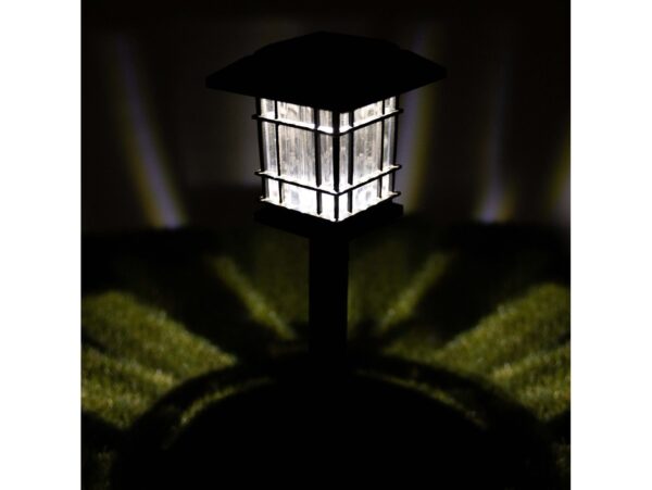 LAMPA SOLARNA LED LATARNIA 35cm 6SZT