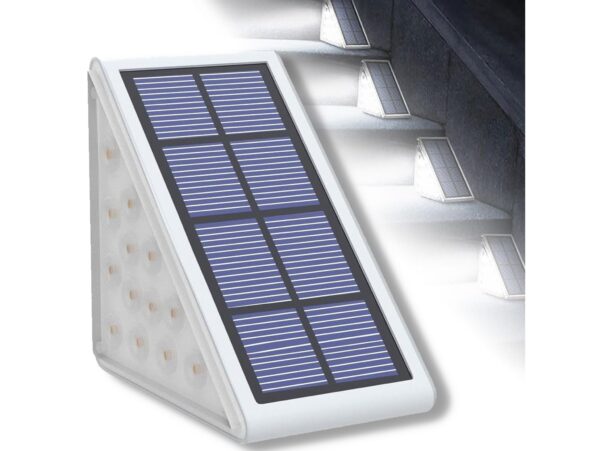 LAMPA SOLARNA NAROŻNA NA SCHODY