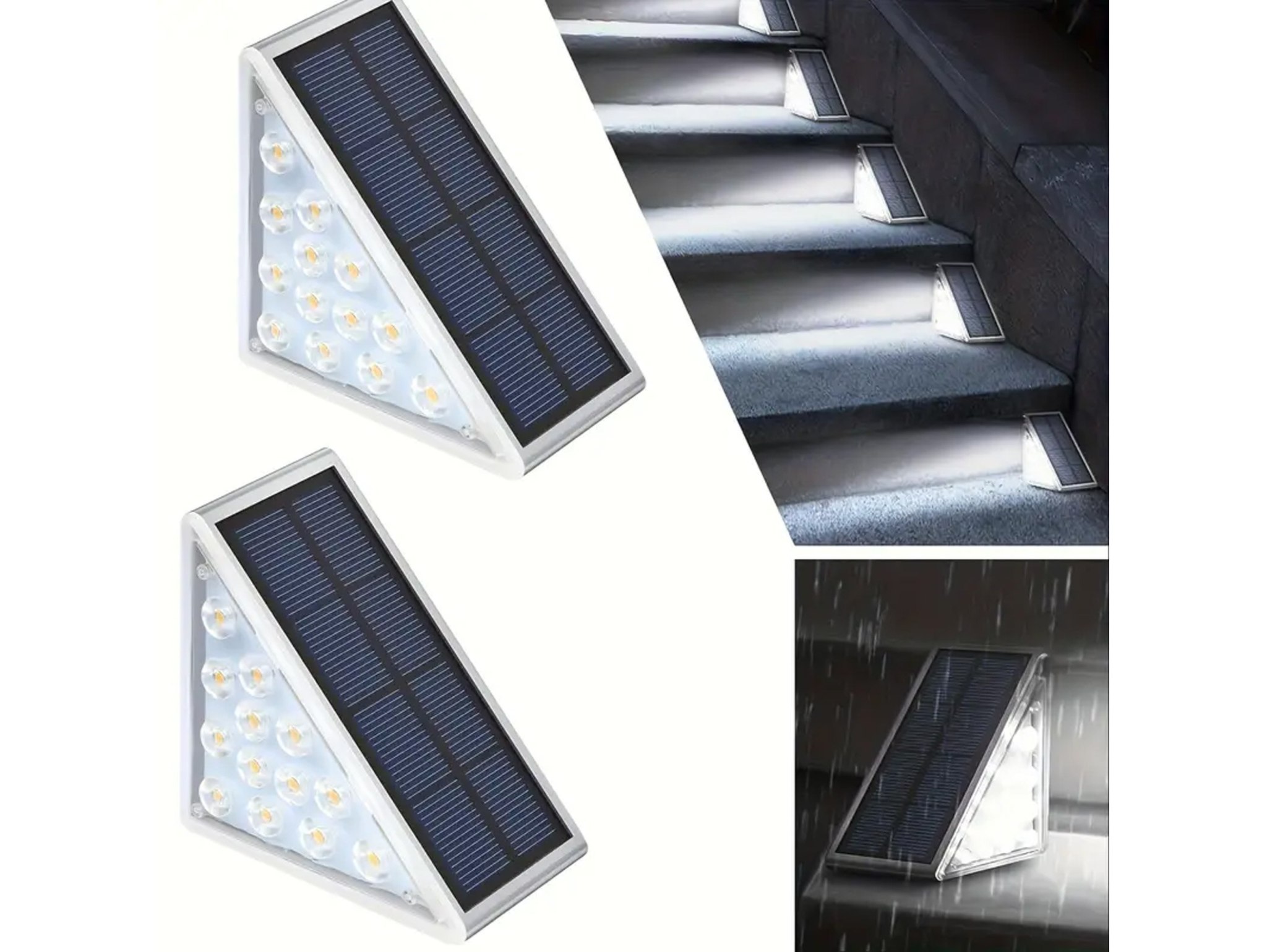 LAMPA SOLARNA NAROŻNA NA SCHODY