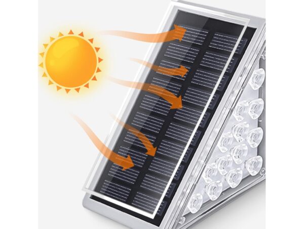 LAMPA SOLARNA NAROŻNA NA SCHODY