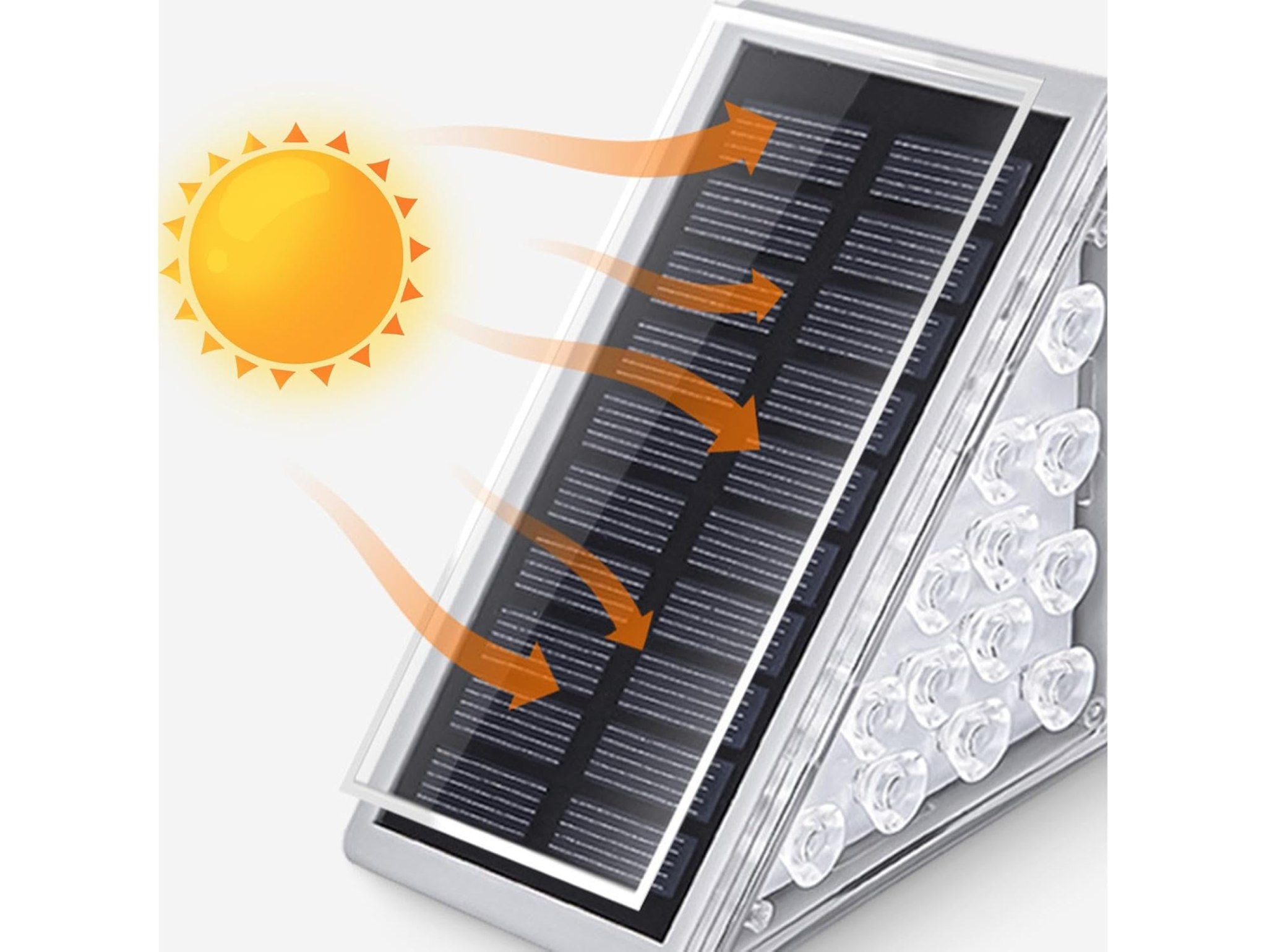 LAMPA SOLARNA NAROŻNA NA SCHODY