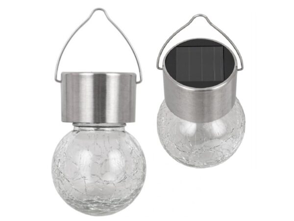 LAMPA SOLARNA OGRODOWA KULA WISZĄCA 6SZT