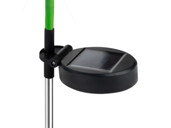 LAMPA SOLARNA OGRODOWA KWIATY - biała łąka