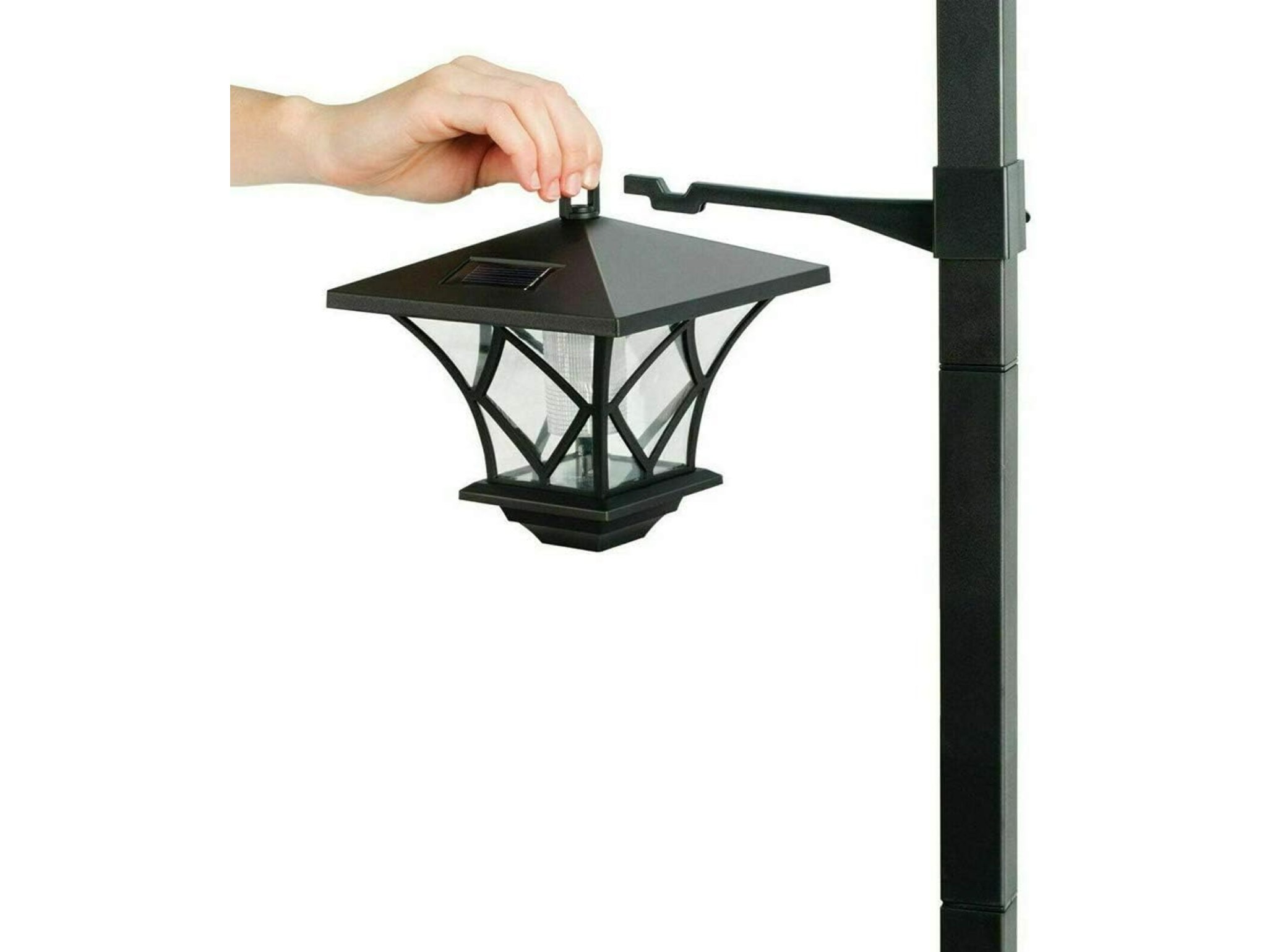 LAMPA SOLARNA OGRODOWA LATARNIA WYSOKA 1,5M