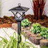 LAMPA SOLARNA OGRODOWA LATARNIA WYSOKA 1,5M