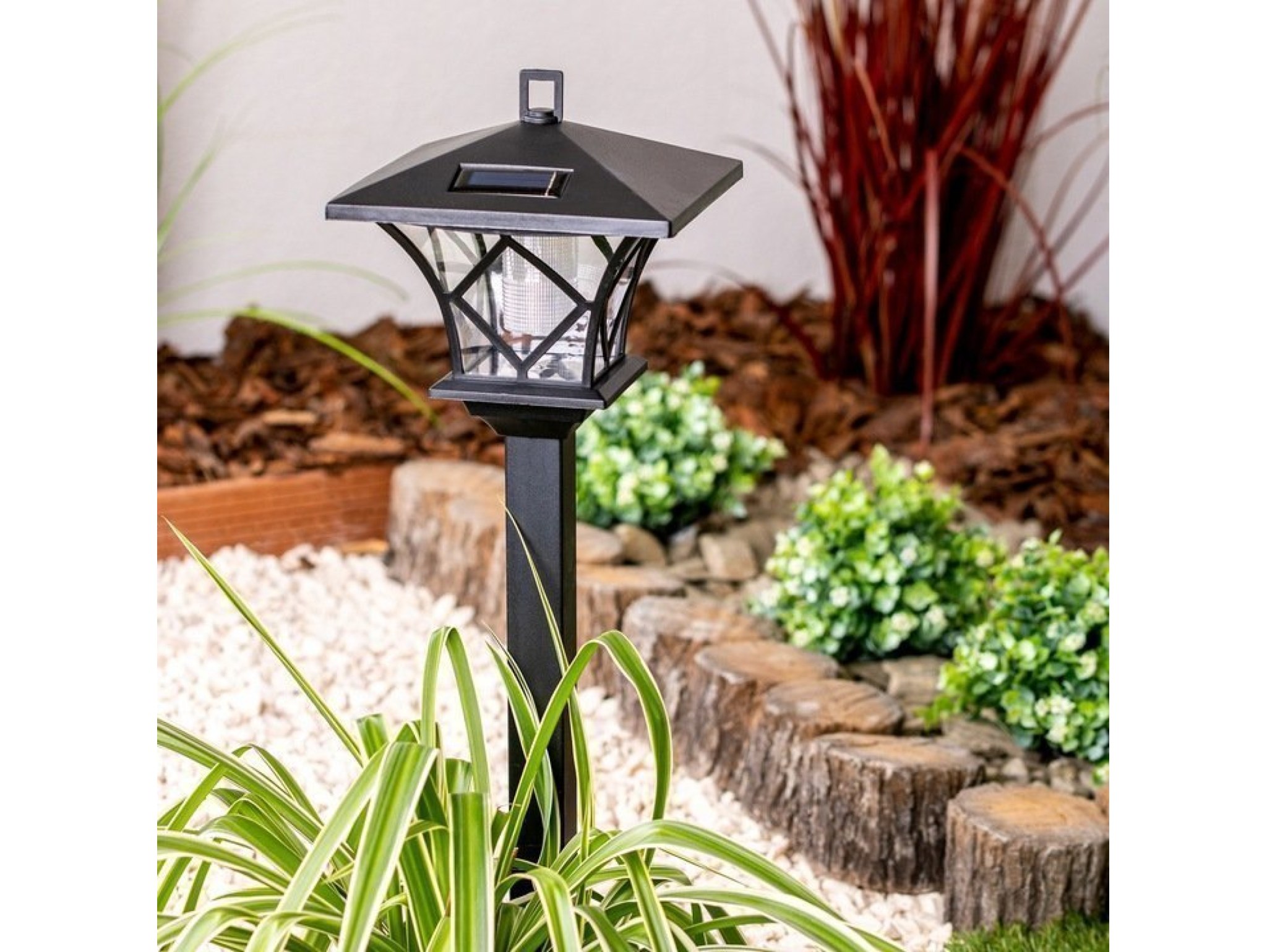 LAMPA SOLARNA OGRODOWA LATARNIA WYSOKA 1,5M