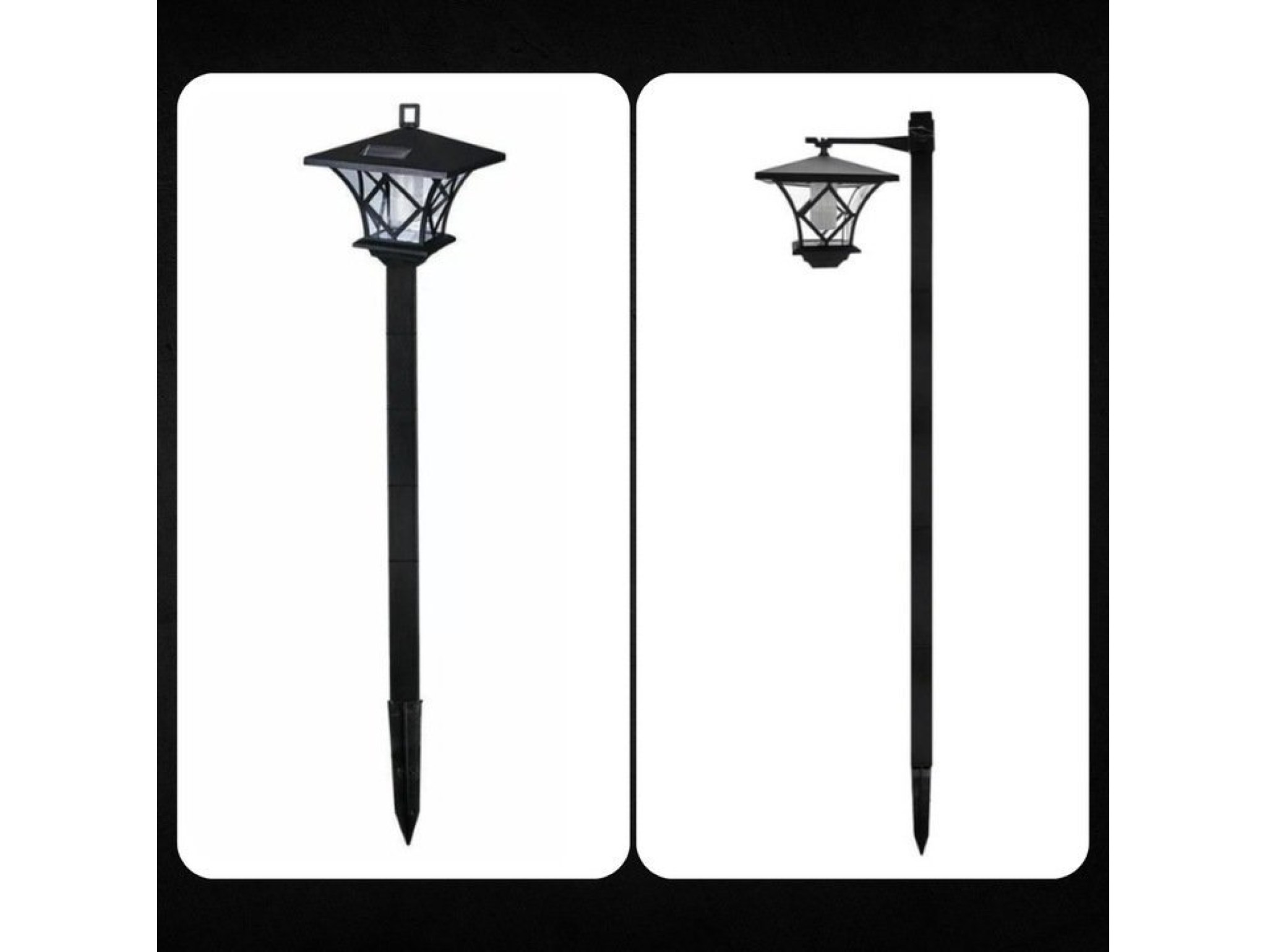 LAMPA SOLARNA OGRODOWA LATARNIA WYSOKA 1,5M
