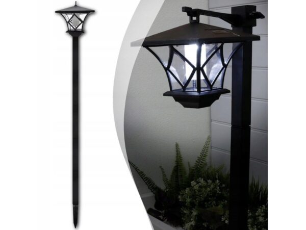 LAMPA SOLARNA OGRODOWA LATARNIA WYSOKA 1,5M