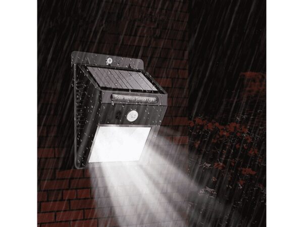 LAMPA SOLARNA Z CZUJNIKIEM ZMIERZCHU RUCHU LAMPKA