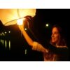 LAMPION SZCZĘŚCIA LATAJĄCY - biały