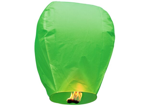 LAMPION SZCZĘŚCIA LATAJĄCY - zielony