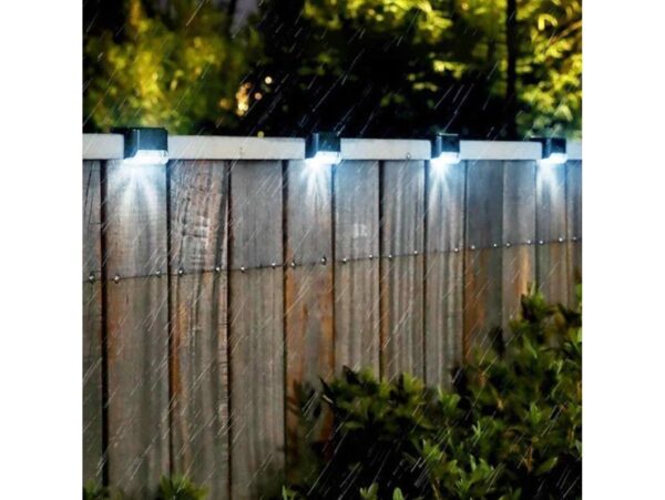 LAMPKA LAMPA SOLARNA KRAWĘDZIOWA 1 LED 8x4,5x4,2cm - czarny