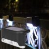 LAMPKA LAMPA SOLARNA KRAWĘDZIOWA 1 LED 8x4,5x4,2cm - czarny