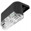 LAMPKA LAMPA SOLARNA KRAWĘDZIOWA 1 LED 8x4,5x4,2cm - czarny - ciepły biały
