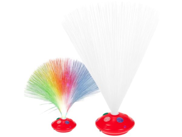 LAMPKA LAMPA UFO LED 32x10cm - czerwony