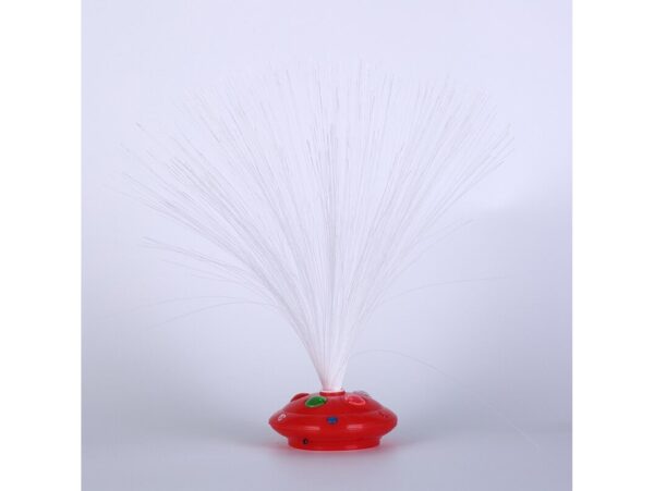 LAMPKA LAMPA UFO LED 32x10cm - czerwony