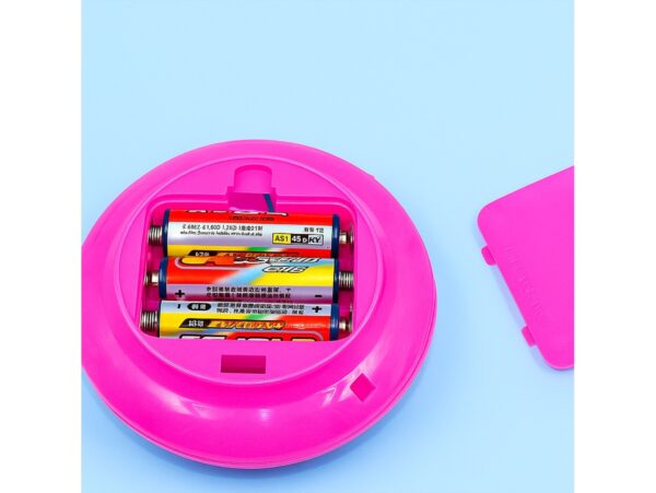 LAMPKA LAMPA UFO LED 32x10cm - różowy