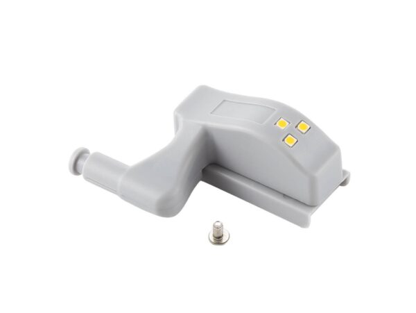 LAMPKA LED DO SZAFKI NA ZAWIASY Z BATERIAMI 10szt _złożony