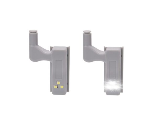 LAMPKA LED DO SZAFKI NA ZAWIASY Z BATERIAMI 10szt _złożony