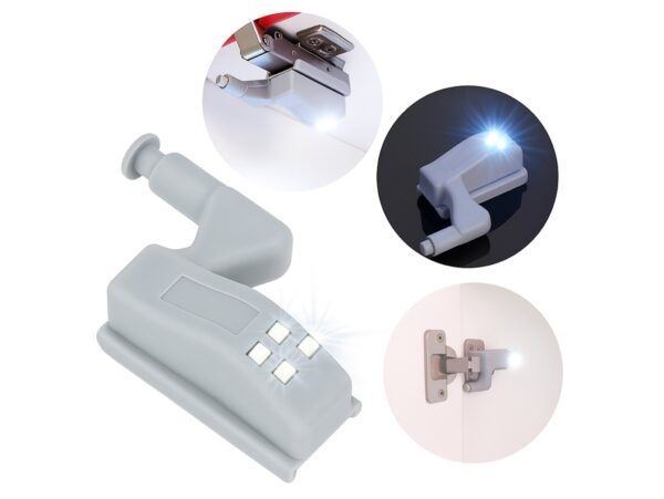 LAMPKA LED DO SZAFKI NA ZAWIASY Z BATERIAMI