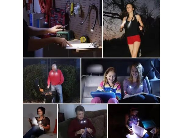 LAMPKA LED NA SZYJĘ DO CZYTANIA