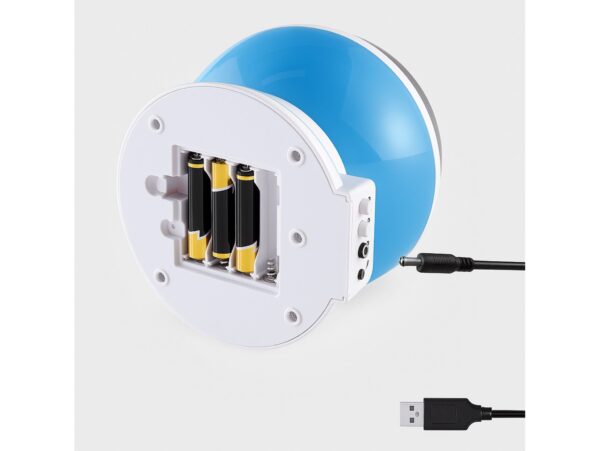 LAMPKA NOCNA NA USB KULA GWIAZDKI PROJEKTOR - niebieski