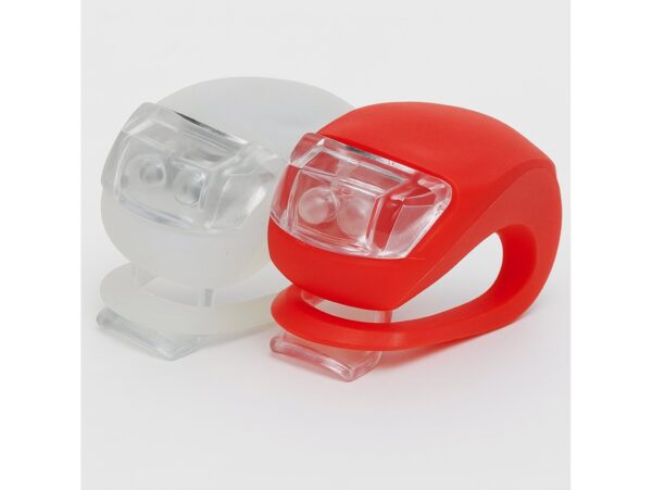 LAMPKA ROWEROWA DIODOWA LED LAMPKI PRZÓD TYŁ 2 SZT