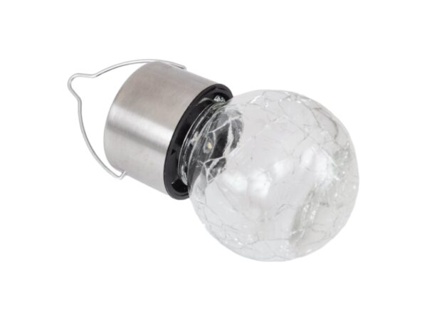 LAMPKA SOLARNA OGRODOWA KULA WISZĄCA 9x6cm