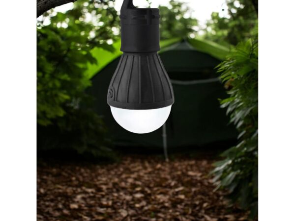 LAMPKA TURYSTYCZNA 3xAAA BIWAKOWA - czarna