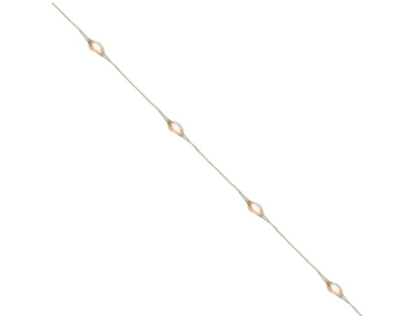 LAMPKI DRUCIKI 50 LED - biały ciepły