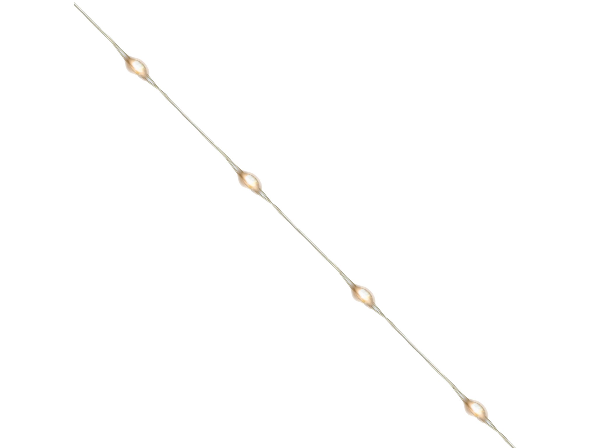 LAMPKI DRUCIKI 50 LED - biały ciepły
