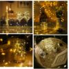 LAMPKI DRUCIKI 50 LED - biały ciepły
