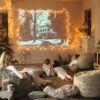 LAMPKI DRUCIKI 50 LED - biały ciepły