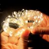 LAMPKI DRUCIKI 50 LED - biały ciepły