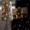 LAMPKI DRUCIKI 50 LED - biały ciepły