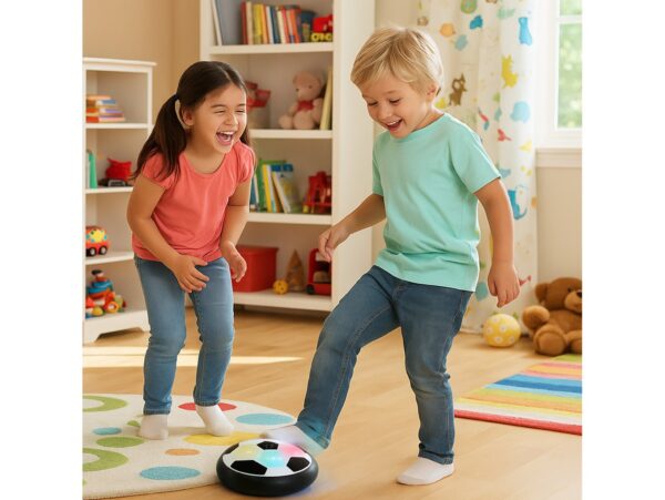 LATAJĄCA PIŁKA NOŻNA NA PODUSZCE HOVERBALL AIR XXL