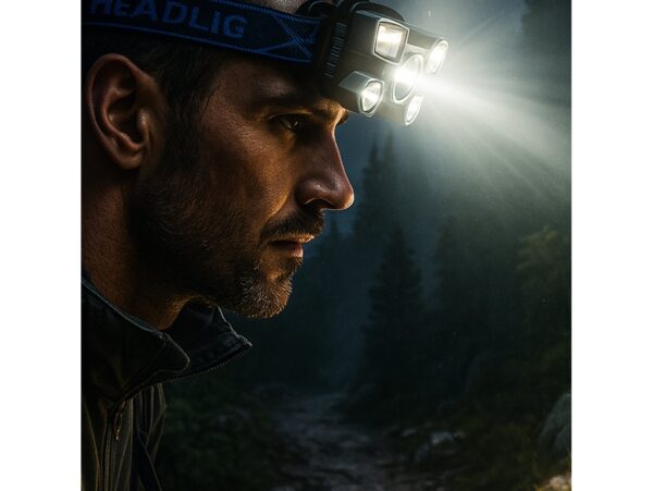 LATARKA CZOŁOWA 5 LED