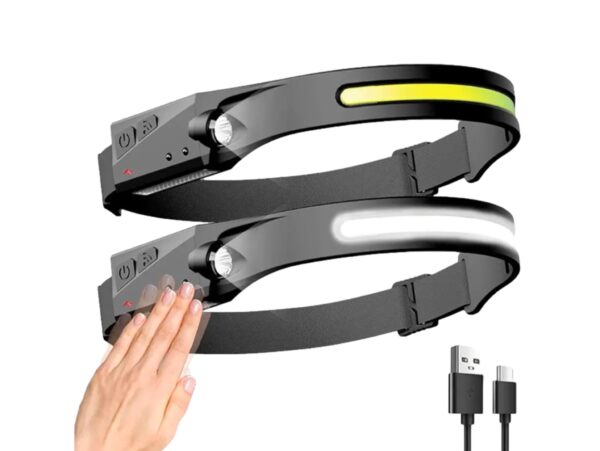 LATARKA CZOŁOWA CZOŁÓWKA LED 40 COB